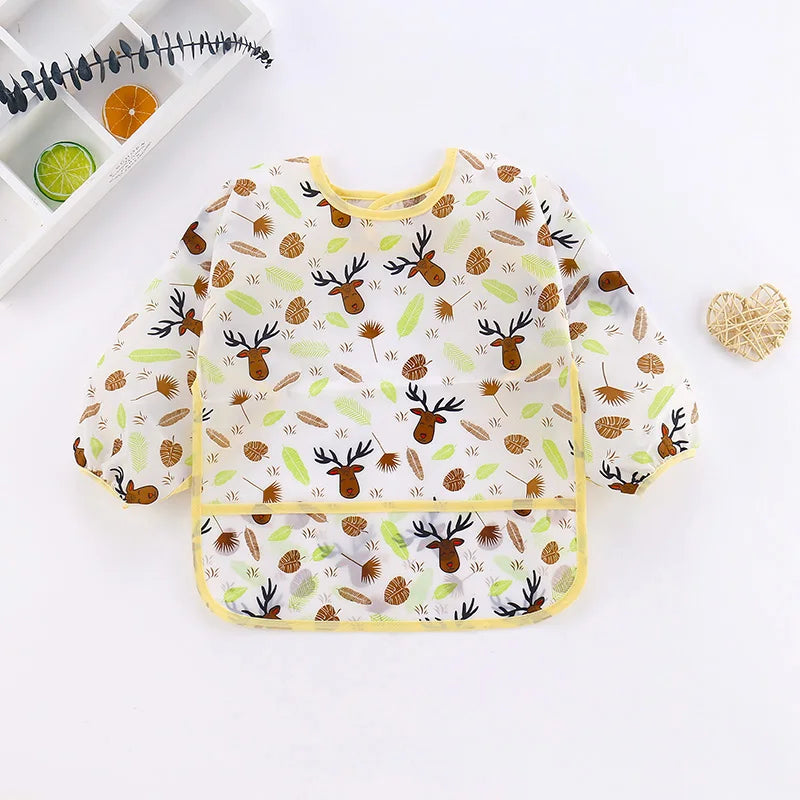 Kids Waterproof Sleeve Bib