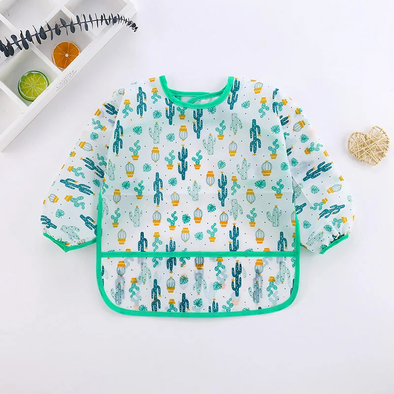 Kids Waterproof Sleeve Bib
