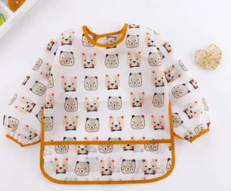 Kids Waterproof Sleeve Bib