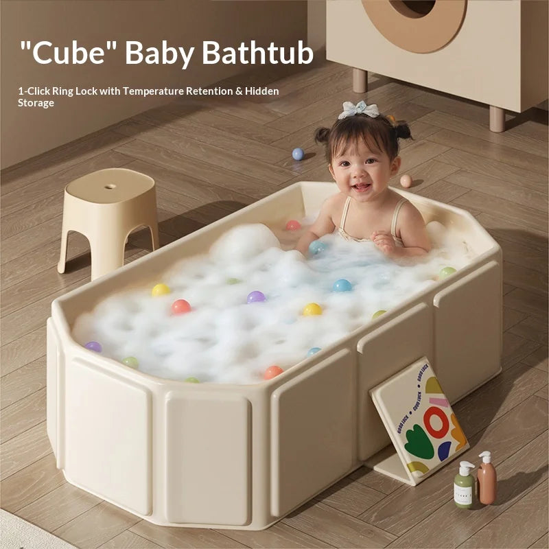 Large Foldable Baby Bathtub