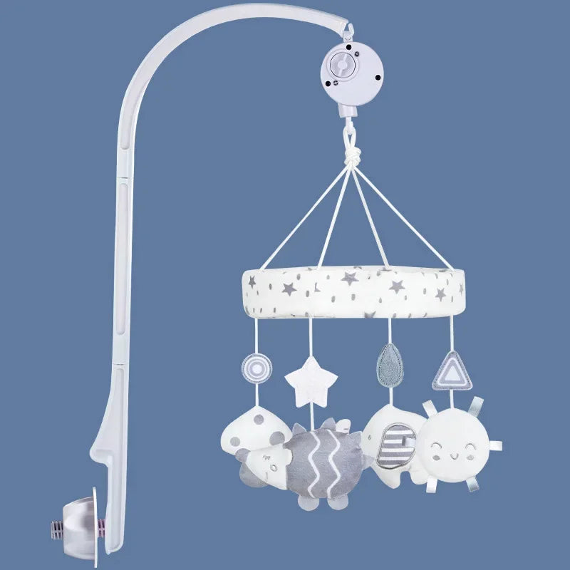 Nordic Cartoon Animal Crib Mobile Rattle