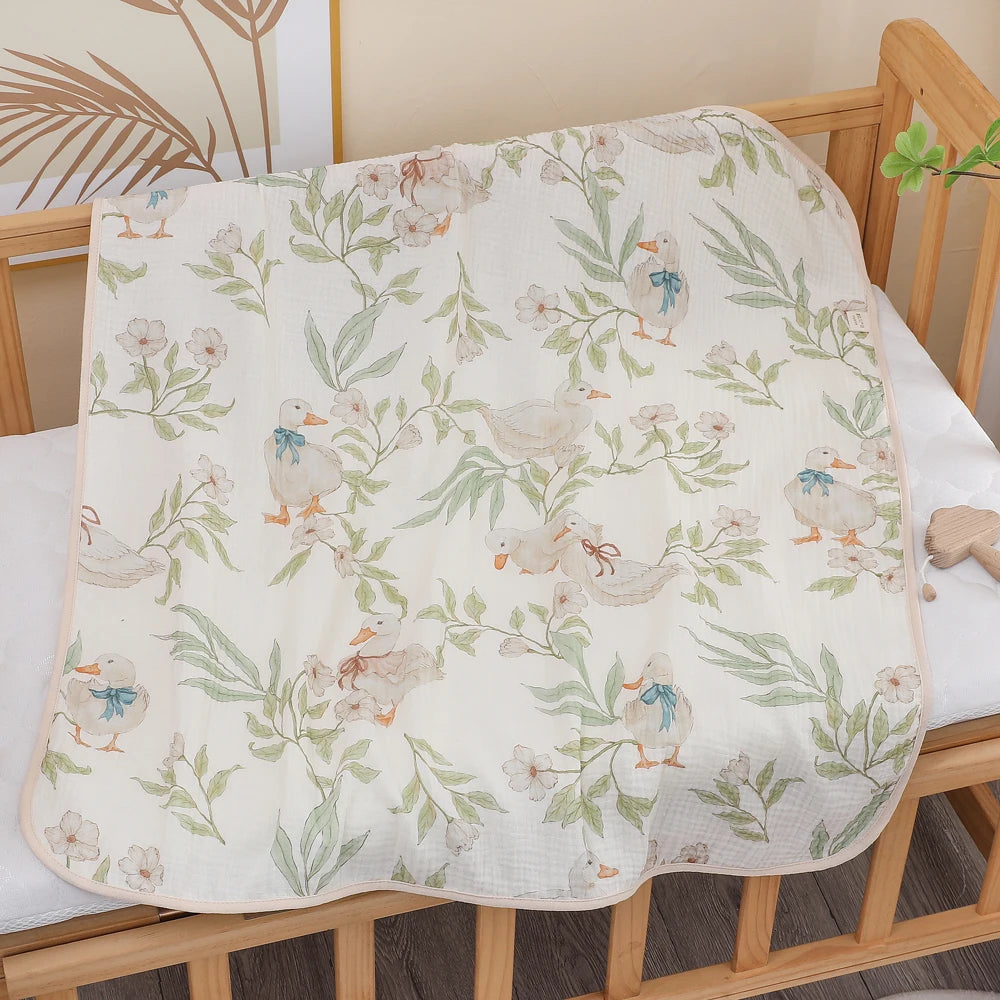 Newborn Cotton Gauze Bath Towel
