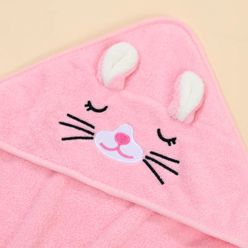 Cartoon Baby Hooded Towel