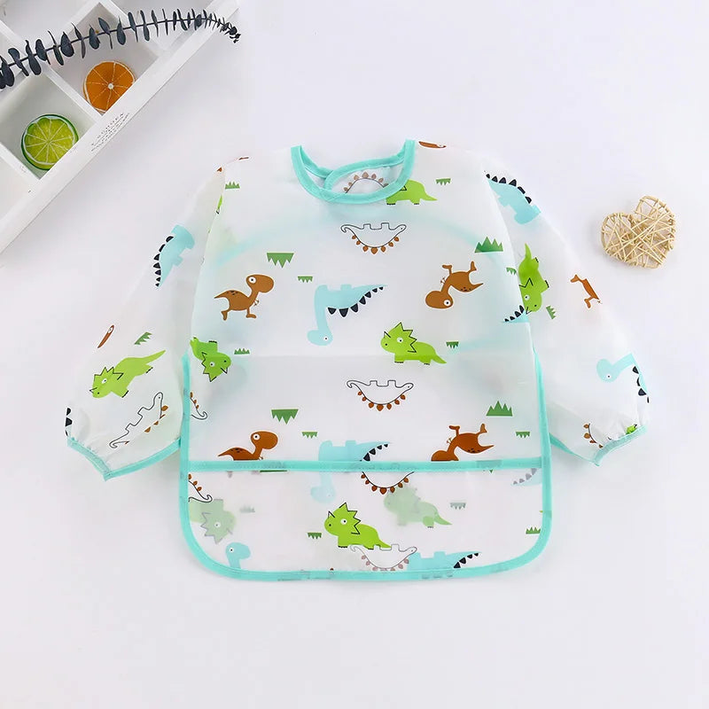 Kids Waterproof Sleeve Bib