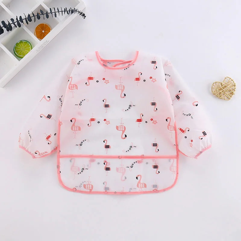 Kids Waterproof Sleeve Bib