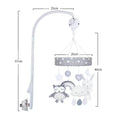 Nordic Cartoon Animal Crib Mobile Rattle