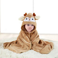 Cartoon Hooded Baby Towel