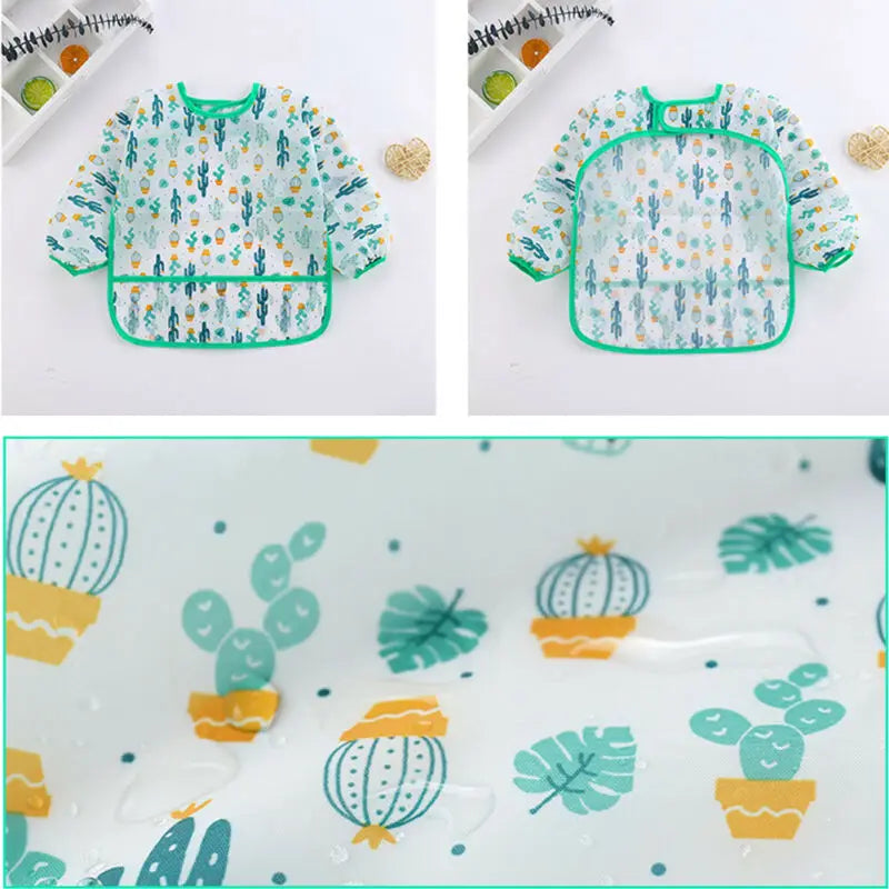 Kids Waterproof Sleeve Bib