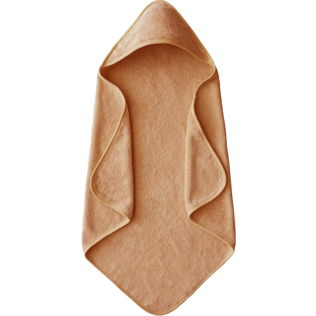 Animal Face Hooded Towel (Coral Velvet)