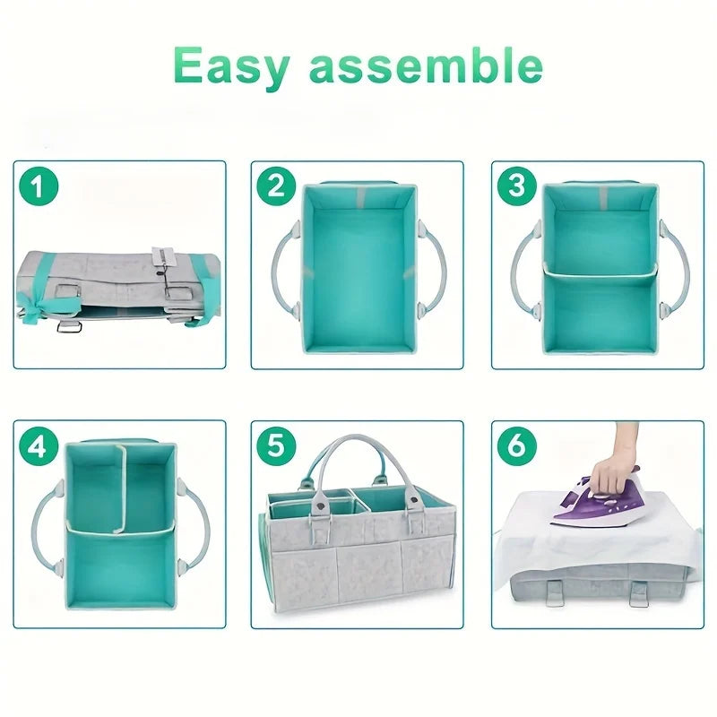 Large Capacity Baby Diaper Bag